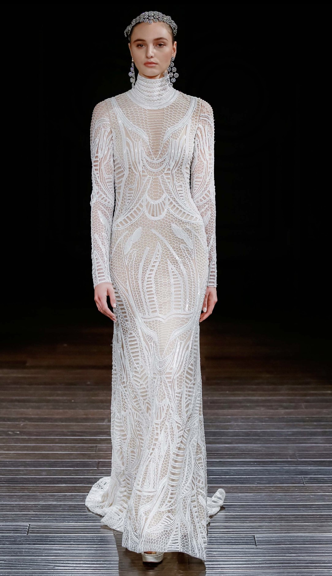 The Bauble Life Fashion Runway Naeem Khan Bridal Spring 2017