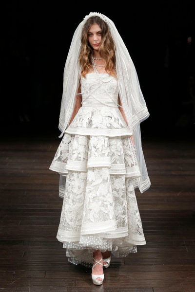 The Bauble Life Runway Naeem Khan Bridal Spring 2018