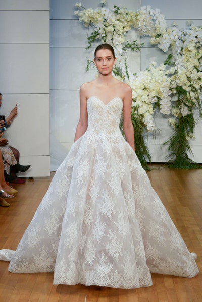 The Bauble Life Runway Monique Lhuillier Bridal Spring 2018