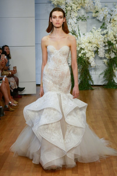 The Bauble Life Runway Monique Lhuillier Bridal Spring 2018 