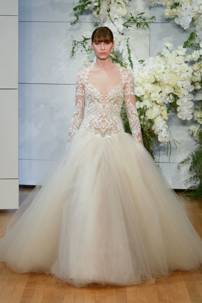 The Bauble Life Runway Monique Lhuillier Bridal Spring 2018