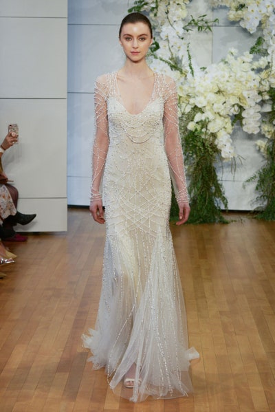 The Bauble Life Runway Monique Lhuillier Bridal Spring 2018 