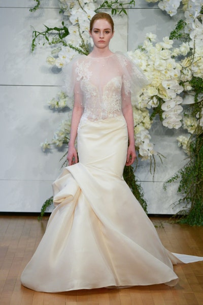 The Bauble Life Runway Monique Lhuillier Bridal Spring 2018