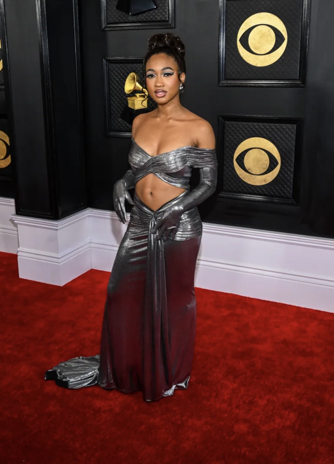 Nija Charles Grammy Awards 2023 Celebrity Style The Bauble Life