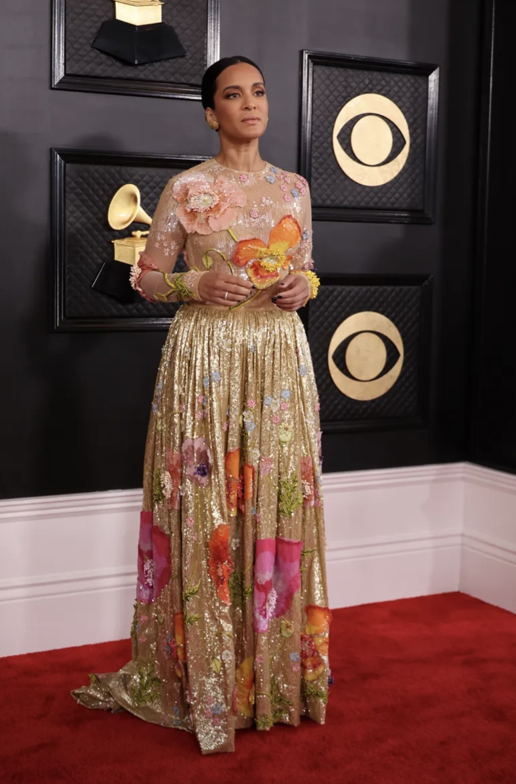 Anoushka Shankar Grammy Awards 2023 Celebrity Style The Bauble Life