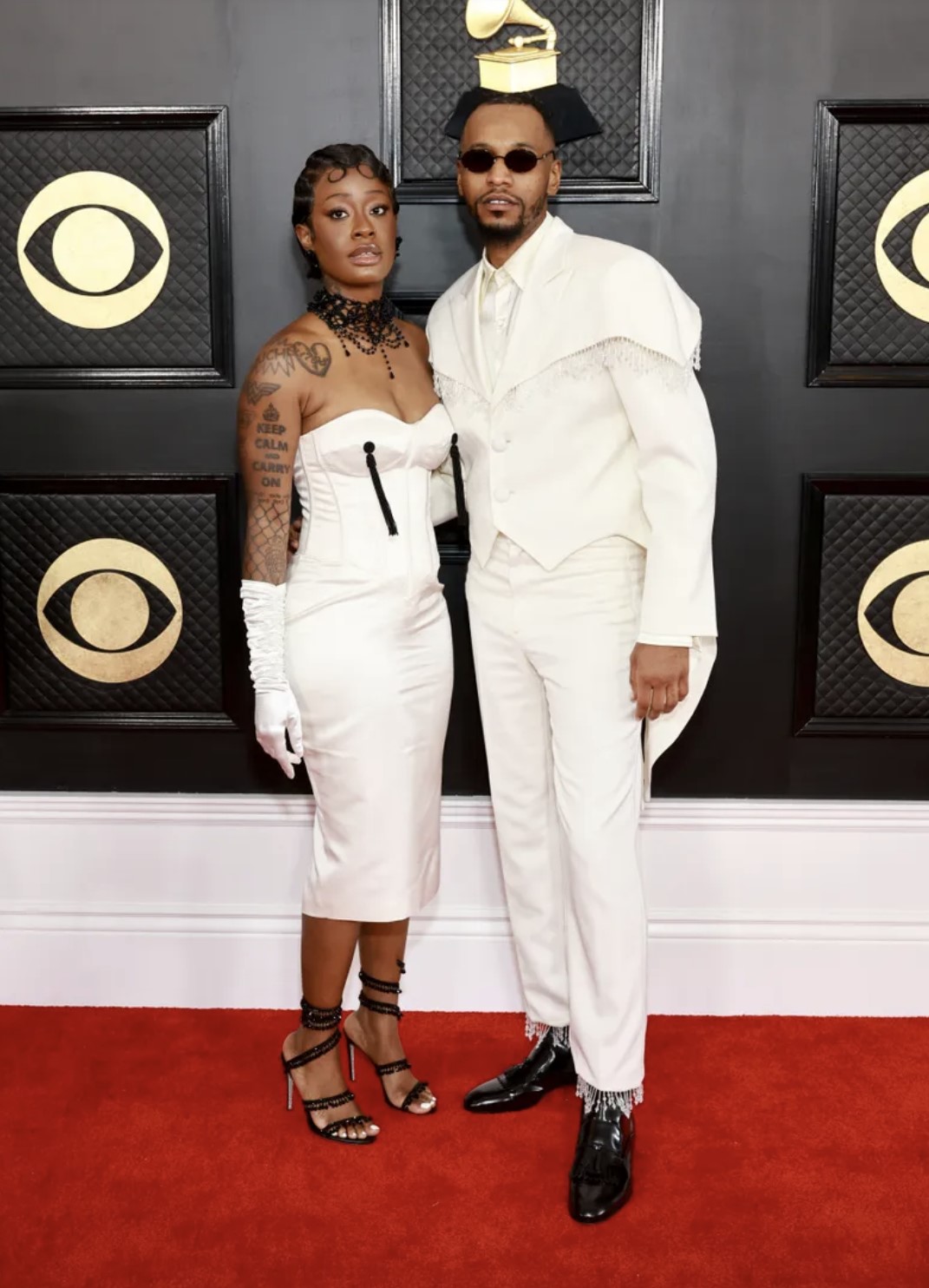 Kari Faux & Phoelix Grammy Awards 2023 Celebrity Style The Bauble Life